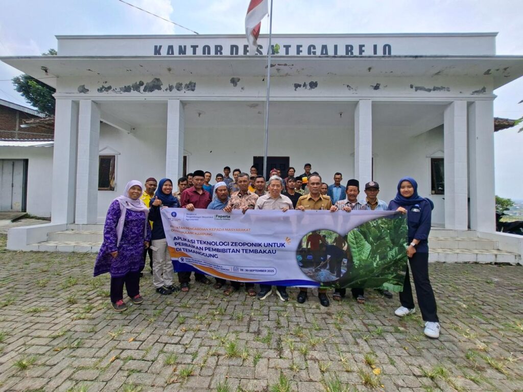 IPB University Introduces Zeoponic Technology to Tobacco and Horticulture Farmers in Temanggung